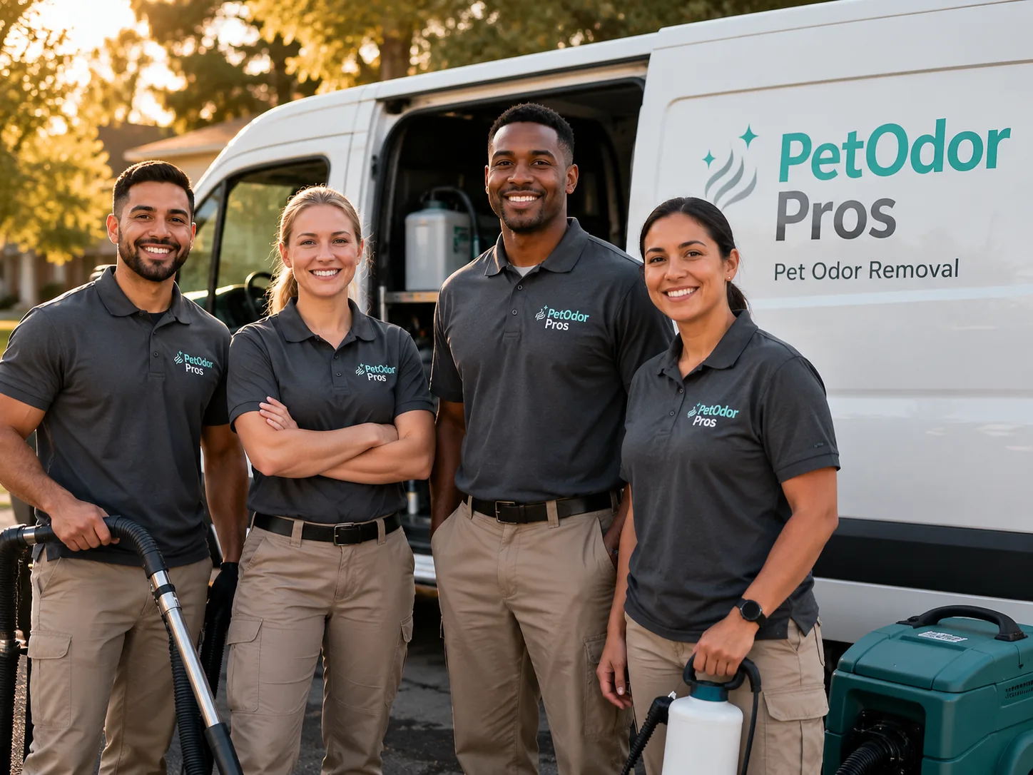 Pet Odor Removal team serving Linden, IN
